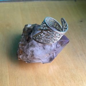 Stirling Silver Abstract Wrap Ring